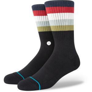 Image of Stance Maliboo Socks 2023 in Black size Medium | Nylon/Cotton/Elastane