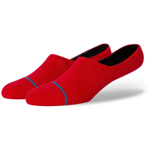Stance Icon No Show Socks in Red size Small | Nylon/Cotton/Elastane