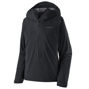 Image of Women's Patagonia Dirt Roamer Storm Jacket 2024 in Black size Medium | Nylon/Polyester