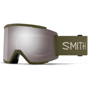 Image of Smith Squad X-Large Low Bridge Fit Goggles 2024 in Yellow