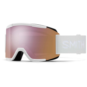 Image of Smith Squad Low Bridge Fit Goggles 2025 in White