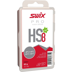 SWIX PS8 Red -4degC/4degC Wax 2025 size 60G