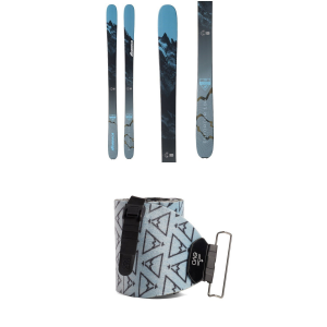 Nordica Enforcer 104 Unlimited Skis 2024 - 186 Package (186 cm) + 140 mm x (XL) 185-200 cm Climbing Skins in Blue size 186/140 mm X (Xl) 185-200 Cm | Nylon/Plastic