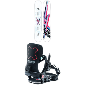 Women's Lib Tech Ryme C3 Snowboard 2023 - 150 Package (150 cm) + M Womens | Aluminum in Black size 150/M | Aluminum/Polyester