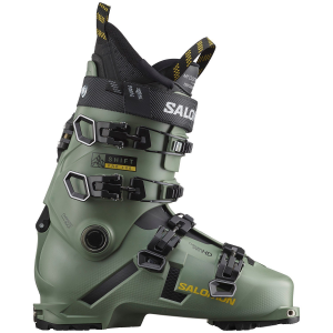 Salomon Shift Pro 100 Alpine Touring Ski Boots 2024 in Green size 28.5 | Aluminum