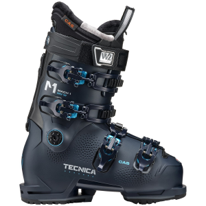 Women's Tecnica Mach1 MV 95 W Ski Boots 2024 in Blue size 25.5 | Aluminum/Polyester