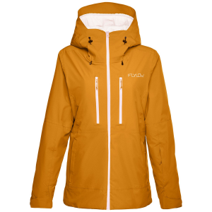 Women's Flylow Avery Jacket 2023 in Yellow size X-Large | Polyester