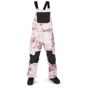 Women's Volcom Creston 3D Stretch Bib Pants 2023 in Pink size X-Small