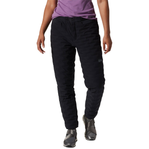 Women's Mountain Hardwear Stretchdown Pants 2024 in Black size Large | Nylon/Elastane