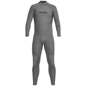 XCEL 3/2 Axis Back Zip Wetsuit 2024 in Gray size Large | Spandex