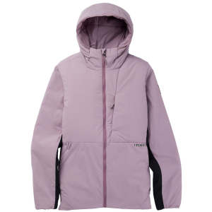 Women's Burton Multipath Hooded Insulated Jacket 2022 in Purple size X-Large | Nylon/Spandex
