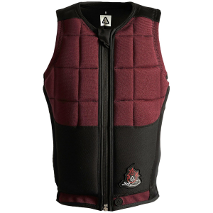 Women's Follow Pharaoh Wake Vest 2023 in Red size X-Large | Leather/Neoprene