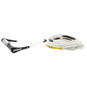 Hyperlite SG Wakeboard Handle + 70 ft Fuse Line 2024 in White