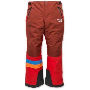 Kid's Town Hall Mountain Town Winter Pants 2024 in Red size X-Small | Nylon/Polyester