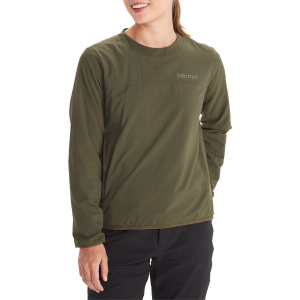 Women's Marmot Alt HB Pullover Top 2022 in Green size X-Small | Nylon