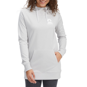 Women's Armada Parker Tech Hoodie 2022 in Silver size X-Small | Cotton