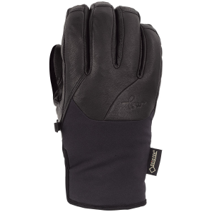 Women's POW Empress GORE-TEX Gloves 2024 in Black size Small | Nylon/Leather/Polyester