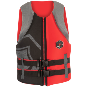 Liquid Force Hinge CGA Wakeboard Vest 2024 in Red size Medium