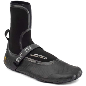 Solite 3mm Custom Pro 2.0 Wetsuit Boots in Black size 13 | Rubber/Neoprene
