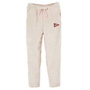 Kid's namuk Mine High Loft Fleece Pants 2024 in White size 3-5