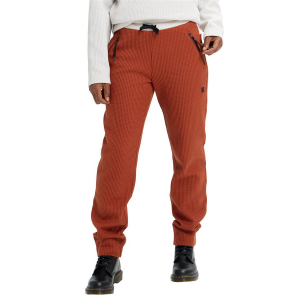 Women's Burton Amora Waffle Pants 2022 in Orange size X-Large | Spandex/Polyester