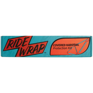RideWrap Covered Hardtail MTB Frame Protection Kit 2023 in White | Vinyl