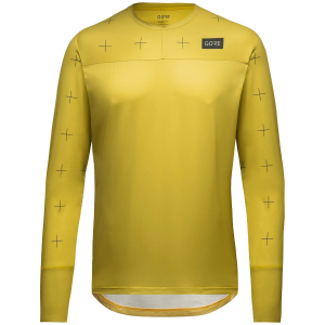 GORE Wear TrailKPR Daily Long-Sleeve Jersey 2023 in Gold size Medium | Polyester