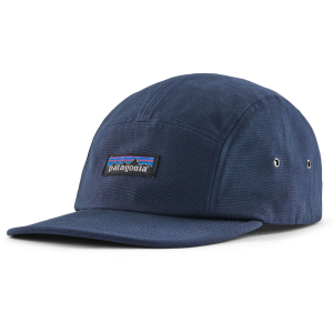 Image of Patagonia P-6 Label Maclure Hat 2025 in Blue | Cotton