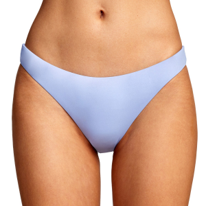 Women's RVCA Solid Bikini Bottoms 2022 in Purple size Medium | Nylon/Elastane