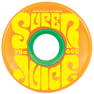 OJ Super Juice 78a Skateboard Wheels 2024 in Orange size 60