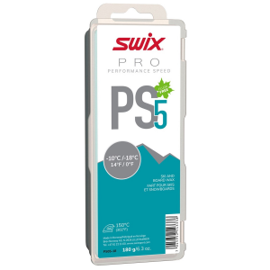 SWIX PS05 Turquoise -10degC/-18degC 180g Wax 2025 in Silver