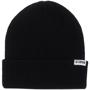 Union Low Cuff Beanie Hat 2023 in Black | Acrylic