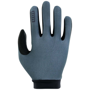 ION Logo Bike Gloves 2023 in Gray size Medium | Leather