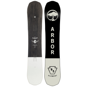 Arbor Element Rocker Snowboard 2024 size 166Mw | Plastic