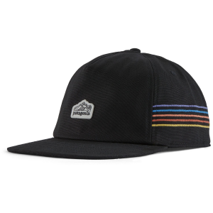 Image of Patagonia Line Logo Ridge Stripe Funfarer Cap 2023 in Black | Cotton