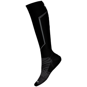 Image of Smartwool Targeted Cushion OTC Socks 2025 in Black size Small | Nylon/Wool/Elastane