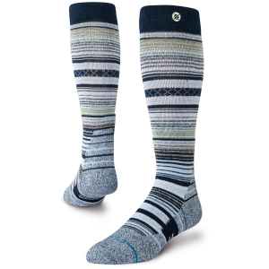 Image of Stance Curren Snow Socks 2025 in Navy size Medium | Wool