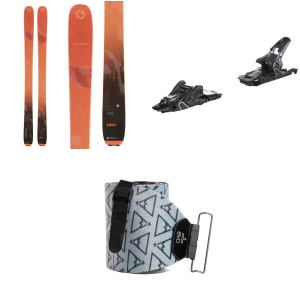 Blizzard Hustle 10 Skis 2024 - 180 Package (180 cm) + 100 AT Bindings in Black size 180/100
