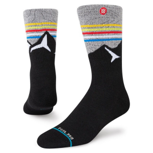 Stance Jimmy Chin Peak Hiking Socks Unisex 2022 in Gray size Medium | Wool
