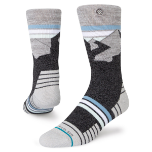 Stance Camp Phelan Socks Unisex 2022 in Gray size Small | Wool