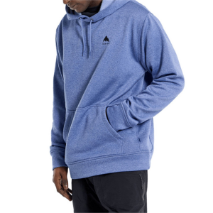 Image of Burton Oak Pullover Hoodie Men's 2023 in Blue size Small | Polyester