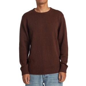 RVCA Neps Long-Sleeve Sweater Men's 2023 in Red size Small | Cotton/Polyester