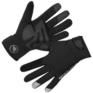 Women's Endura Strike Waterproof Bike Gloves 2023 in Black size Small