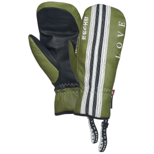 Women's Oyuki MAAD GORE-TEX Mittens 2023 in Green size Medium | Leather