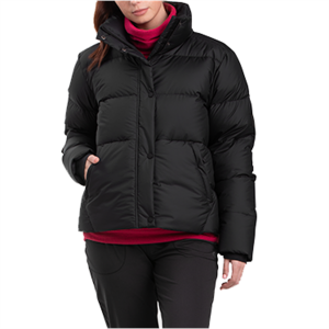 Women's Outdoor Research Coldfront Plus Down Jacket 2023 - XX2X-Large in Black size Xxxxl | Polyester