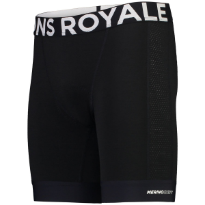 MONS ROYALE Epic Bike Liner Shorts 2023 in Black size Large | Nylon/Wool/Elastane