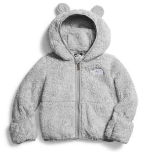 Image of Kid's The North Face Bear Full Zip Hoodie Infants' 2024 in Gray size 0M-3M | Polyester