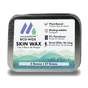 mountainFLOW eco-wax Rub On Climbing Skin Wax 2025 in Silver