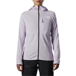 Image of Women's The North Face Summit FUTUREFLEECE(TM) Full Zip Hoodie 2024 in Purple size X-Large | Polyester