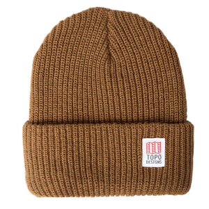 Image of Topo Designs Watch Cap 2022 in Brown | Acrylic/Cotton